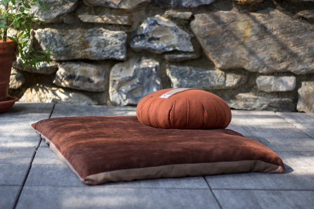 Photo meditation cushions